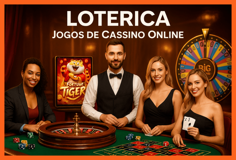 Jogos de cassino online inovadores e emocionantes na LOTERICA