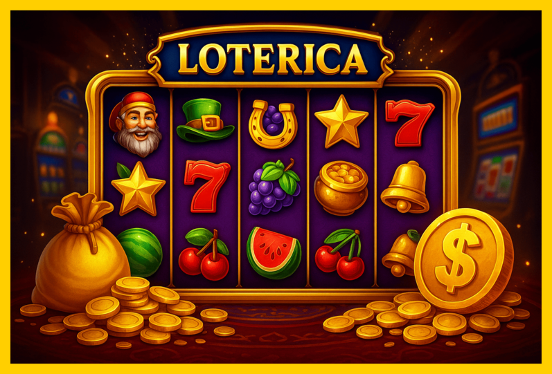 Explore o mundo das slot machines no LOTERICA Casino